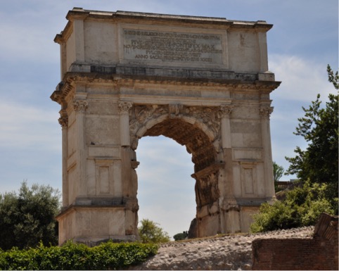 L'Arco di Tito a Roma